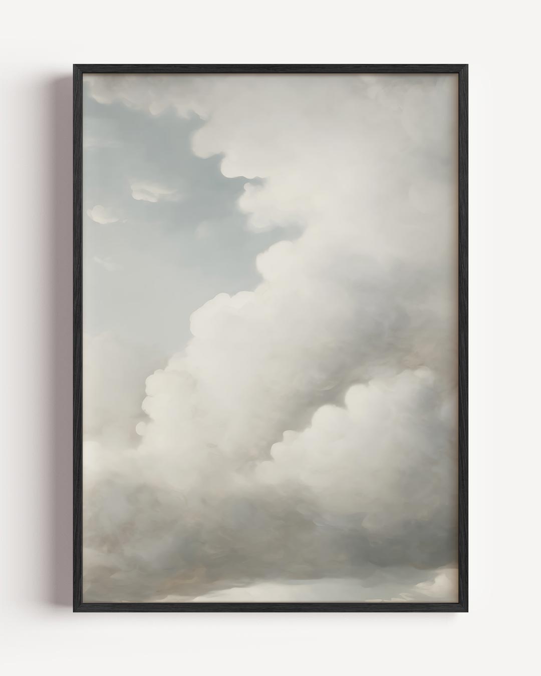 Dromerige Wolkenhemel Poster-WallArtistic
