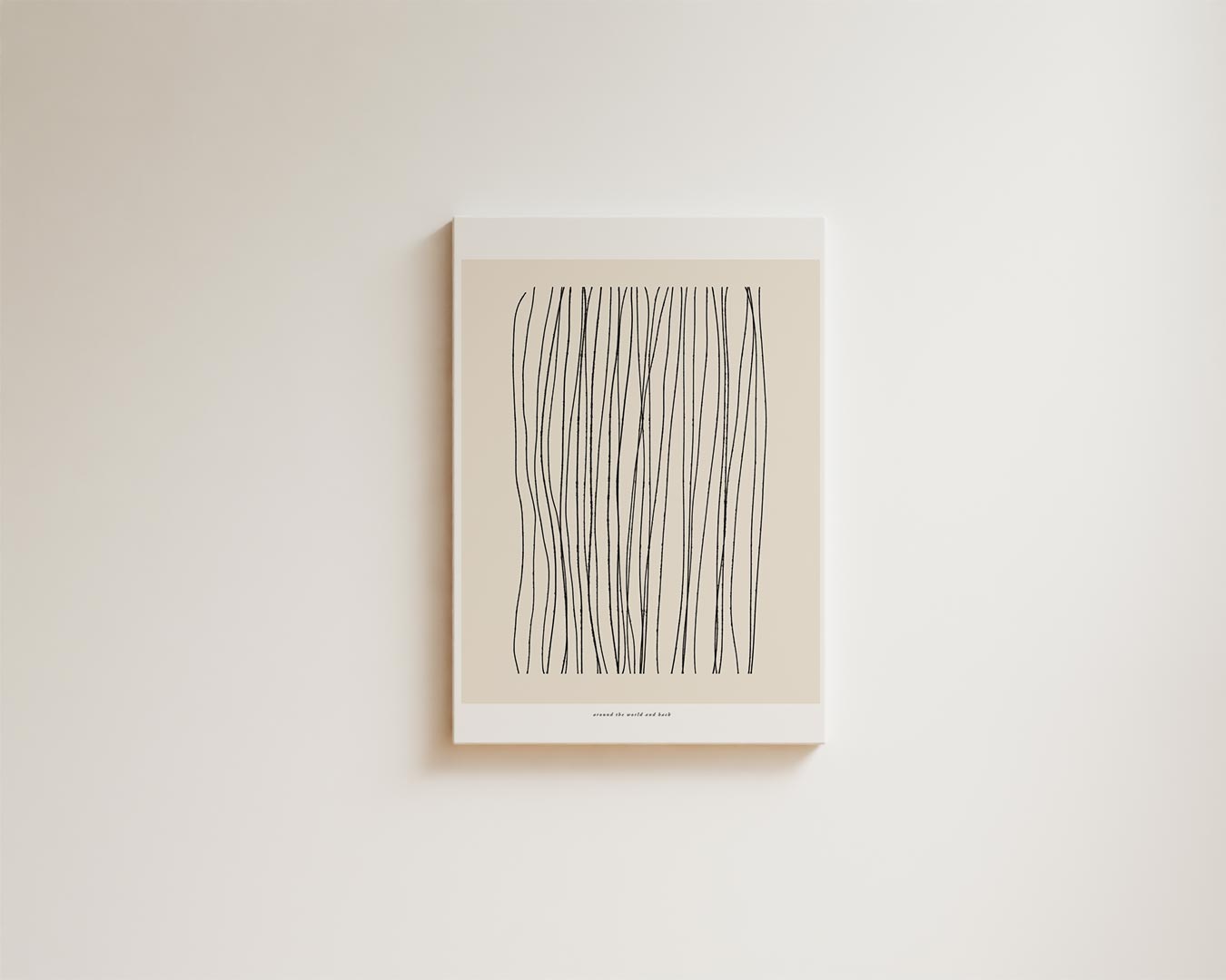 Minimalistische Lijnkunst Kunstwerk-canvas-dibond-plexiglas-wanddecoratie-WallArtistic