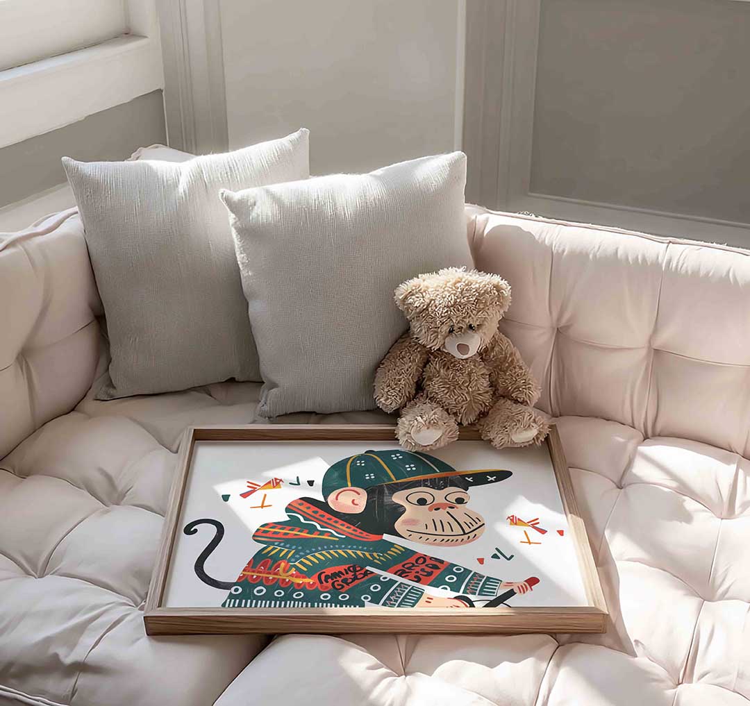Aap met pet Poster