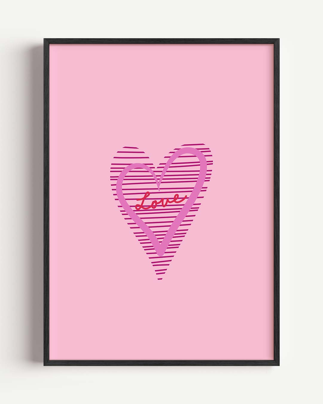 Liefdeshart Poster