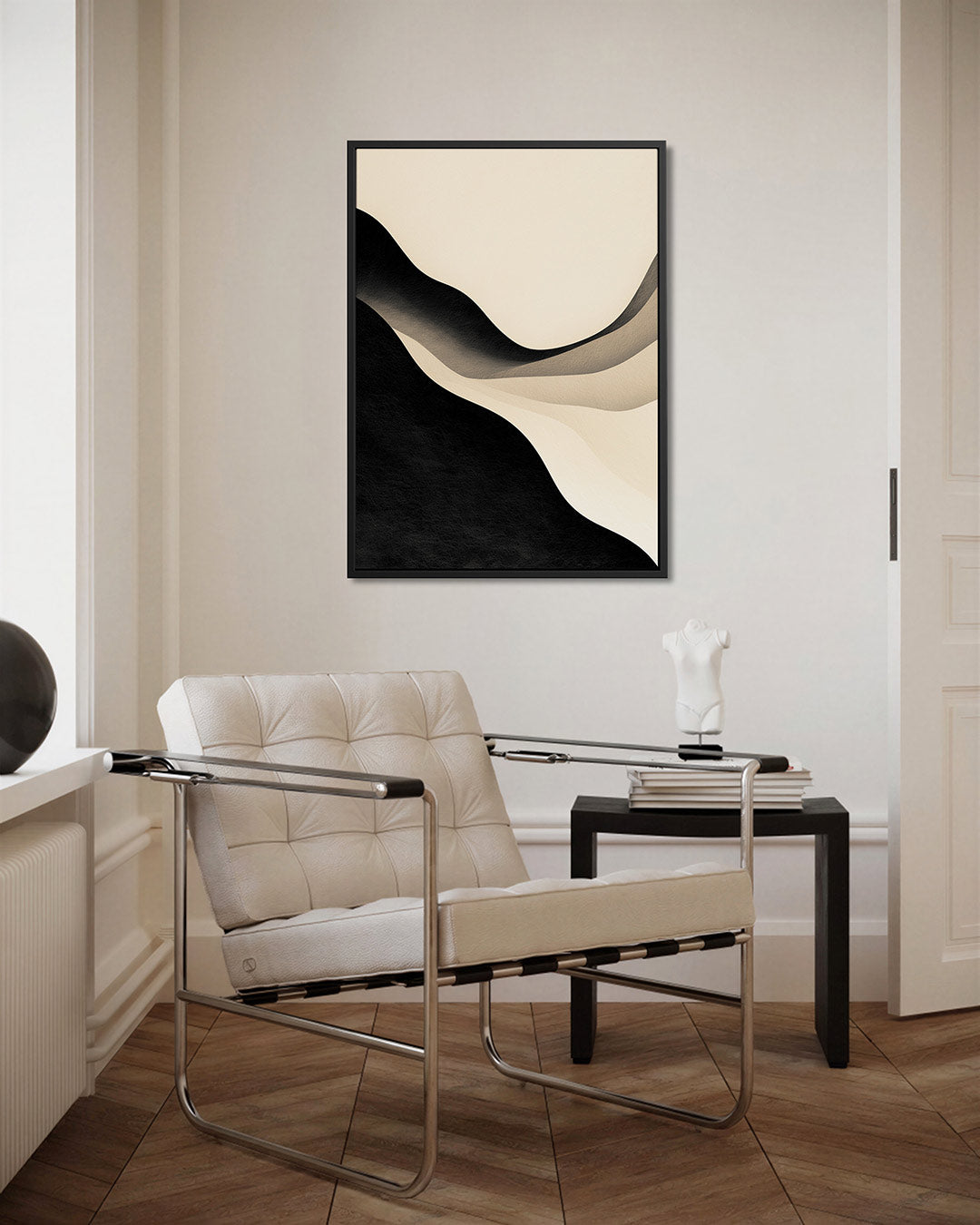 Golvende lijnen Kunstwerk