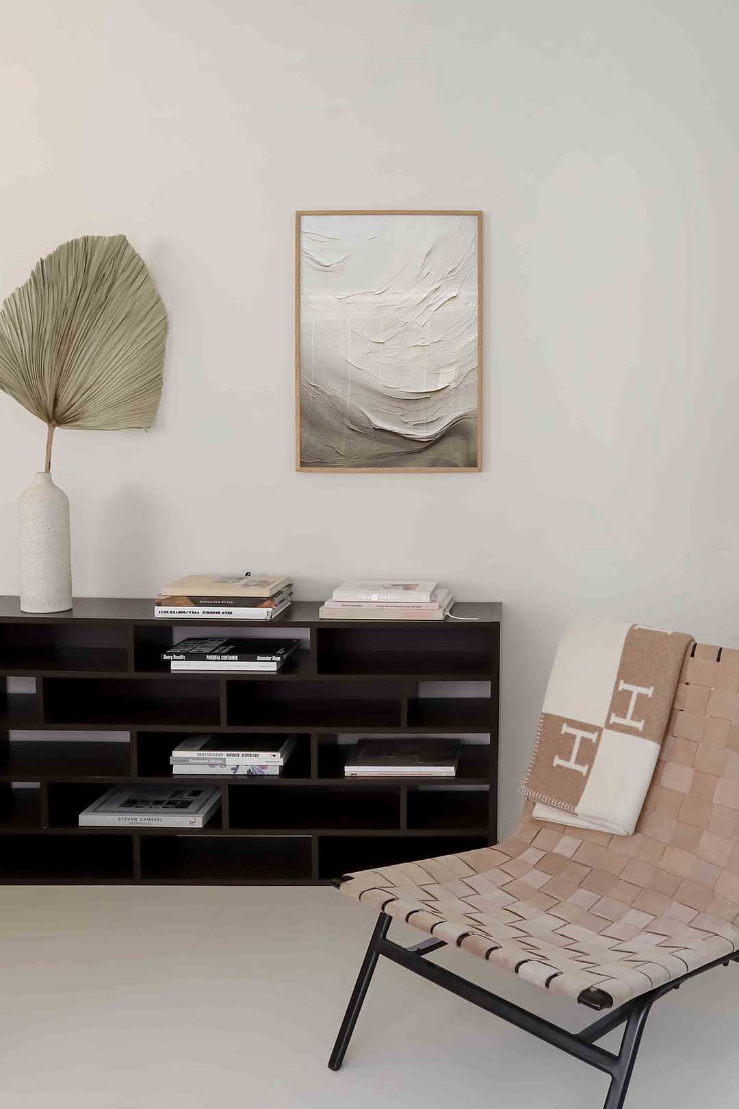 Beige textuur Poster