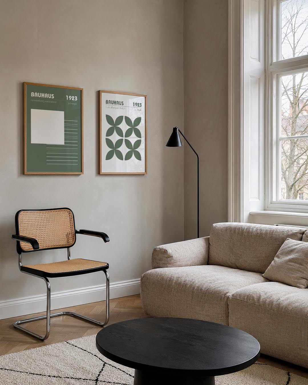 Lijnen en vlaken Posterset