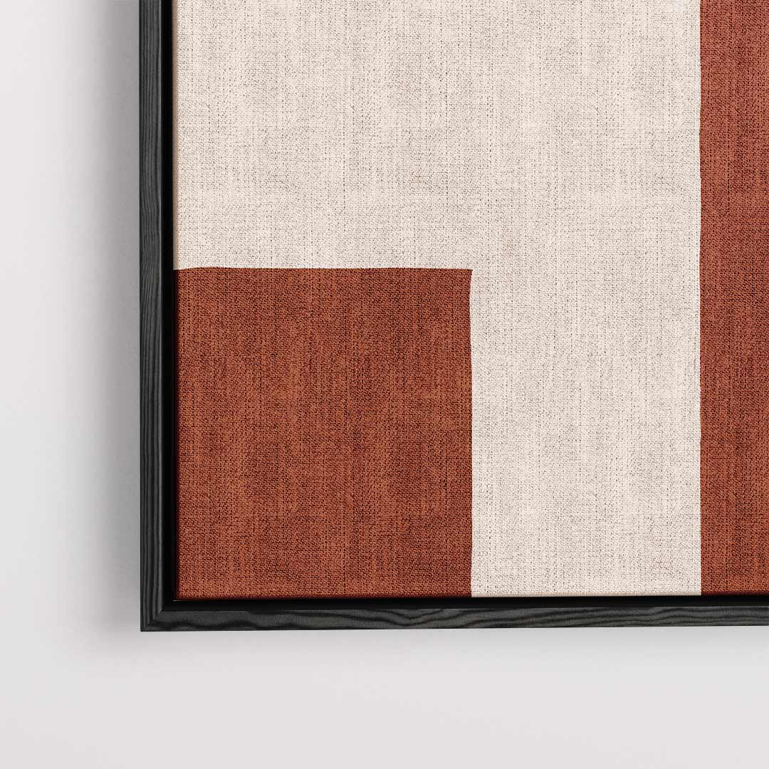 Abstract Rood-Blok Kunstwerk Kunstwerk-canvas-dibond-plexiglas-wanddecoratie-WallArtistic