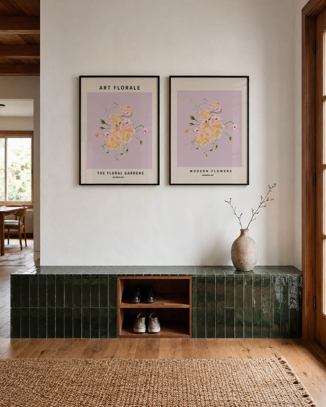 Bloemrijke harmonie Posterset