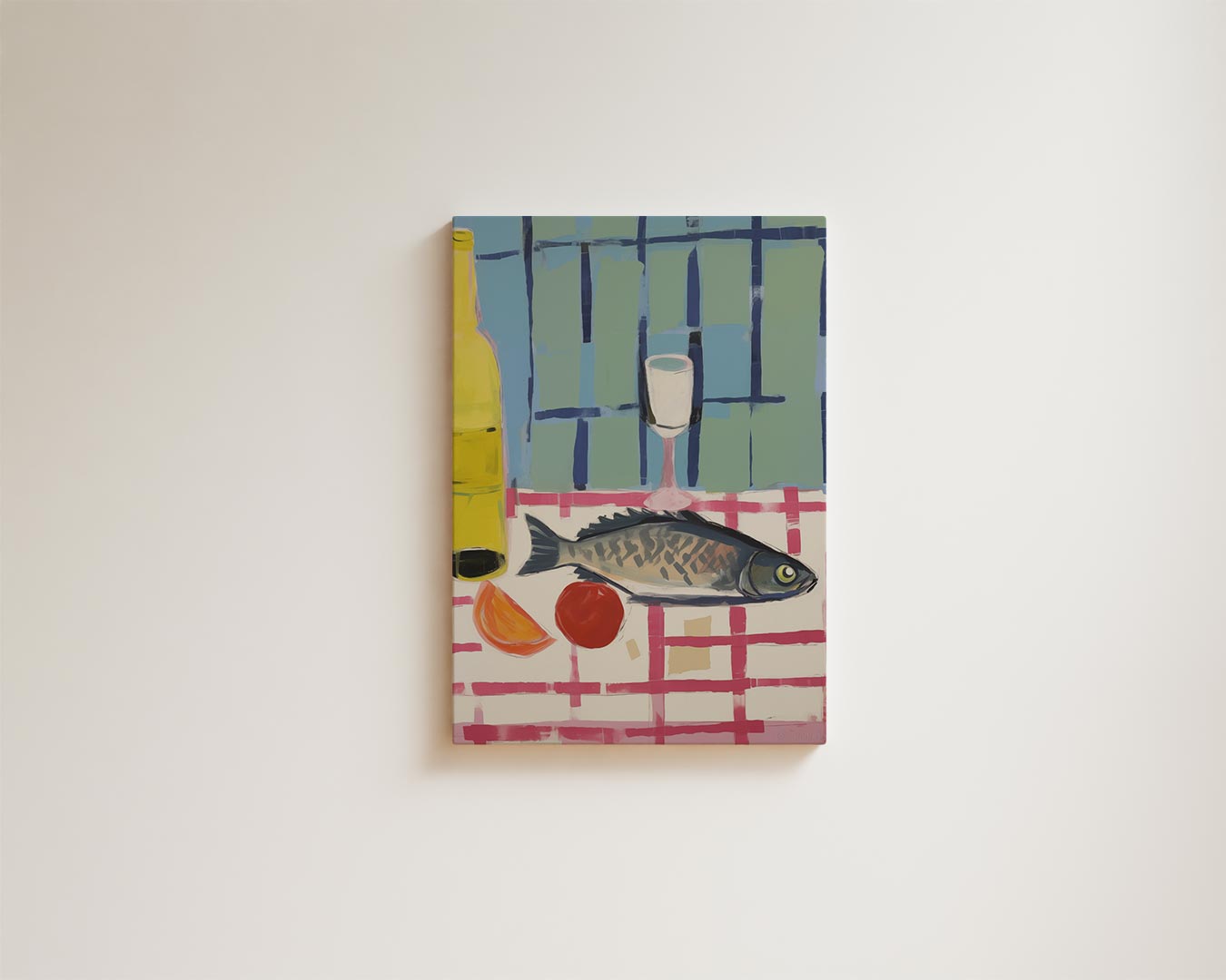 Mediterrane Tafereel Kunstwerk-canvas-dibond-plexiglas-wanddecoratie-WallArtistic