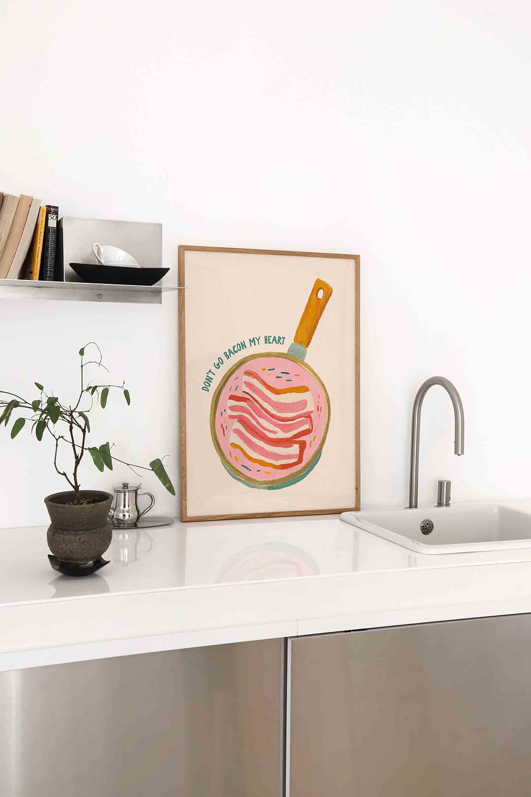 Bacon in pan Poster