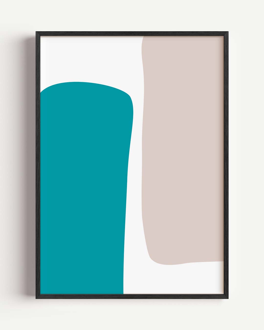 Abstracte Kleurenposter