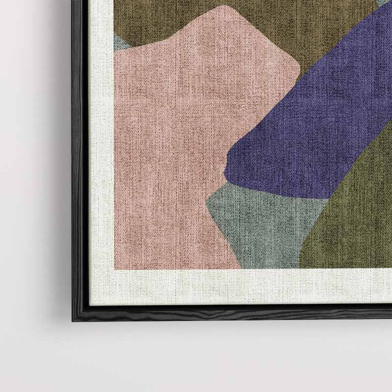 Kleurrijk Abstract Harmonie Kunstwerk-canvas-dibond-plexiglas-wanddecoratie-WallArtistic
