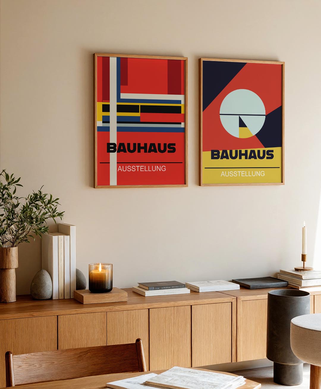 Kleur en lijnen Posterset
