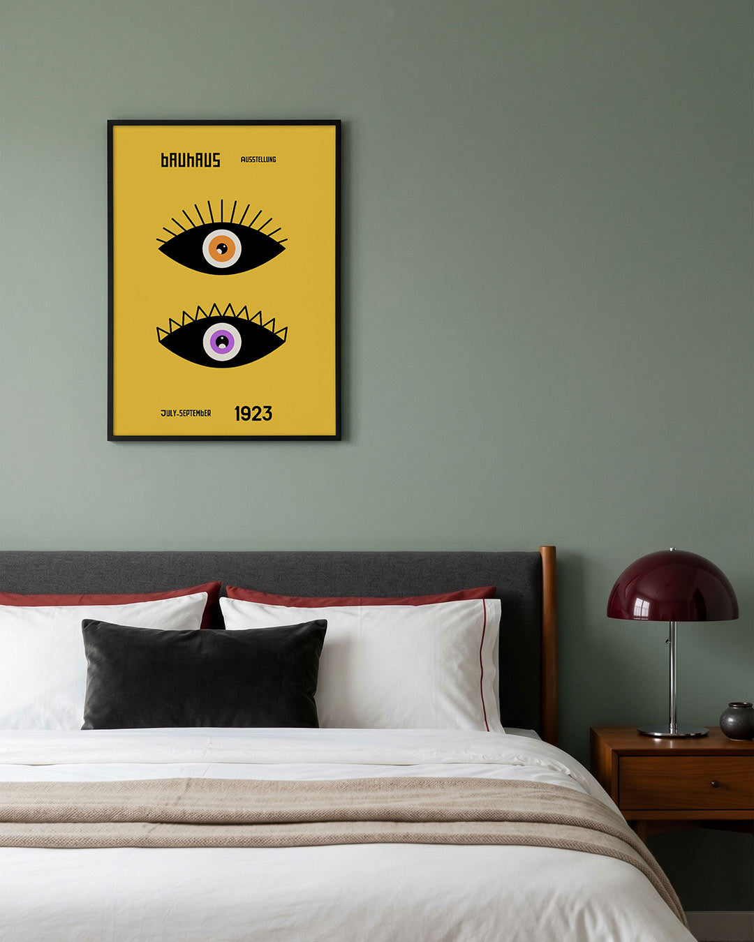 Oogvormen en lijnen Poster