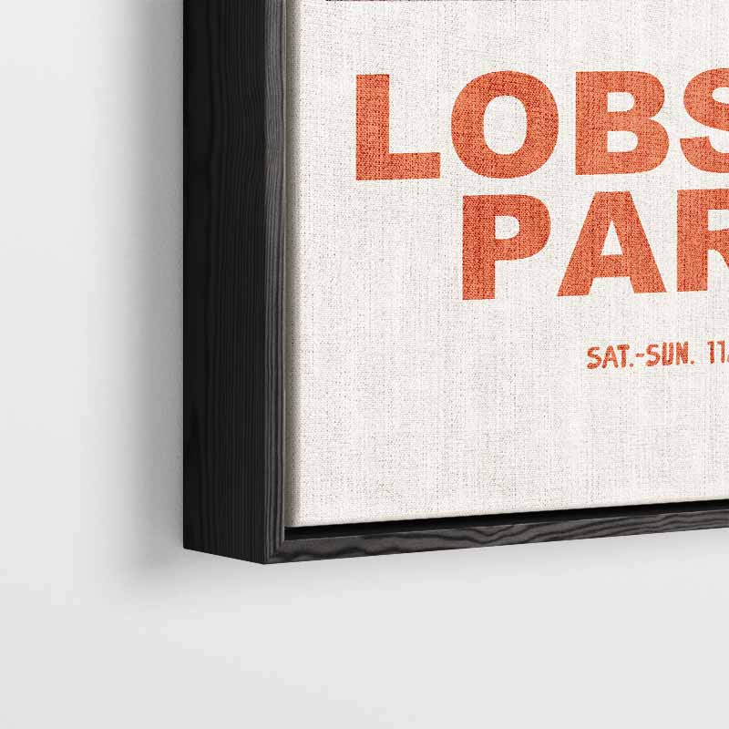 Lobster Party Poster