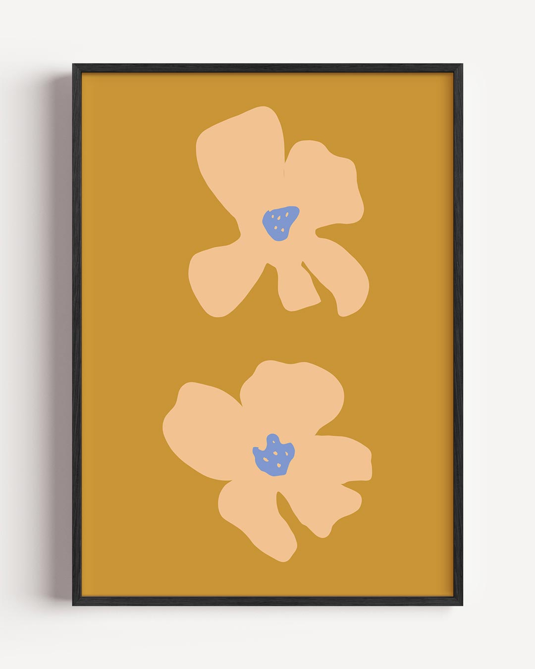 Bloemenpracht in Pastel Poster-WallArtistic