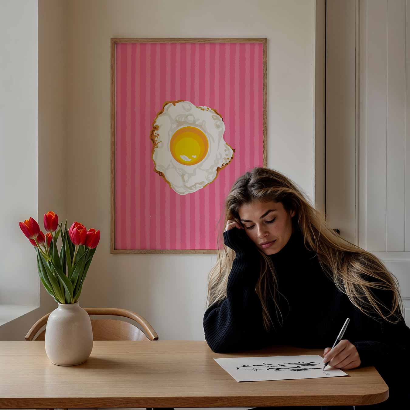 Sunny Side Up Ontbijt Poster