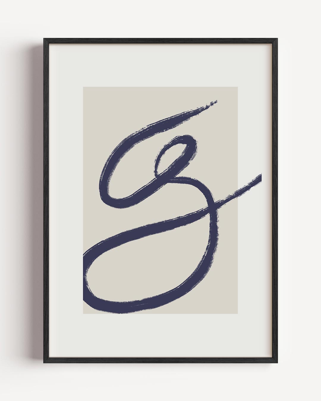 Elegante Abstracte Kunstposter-WallArtistic