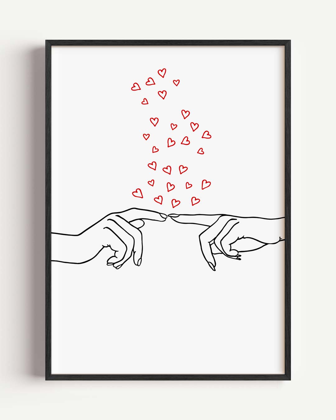 Liefdeshanden Poster