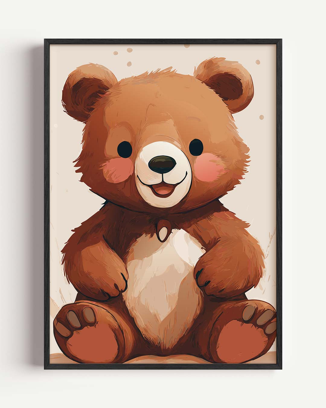 Knuffelbeer Dromerige Poster