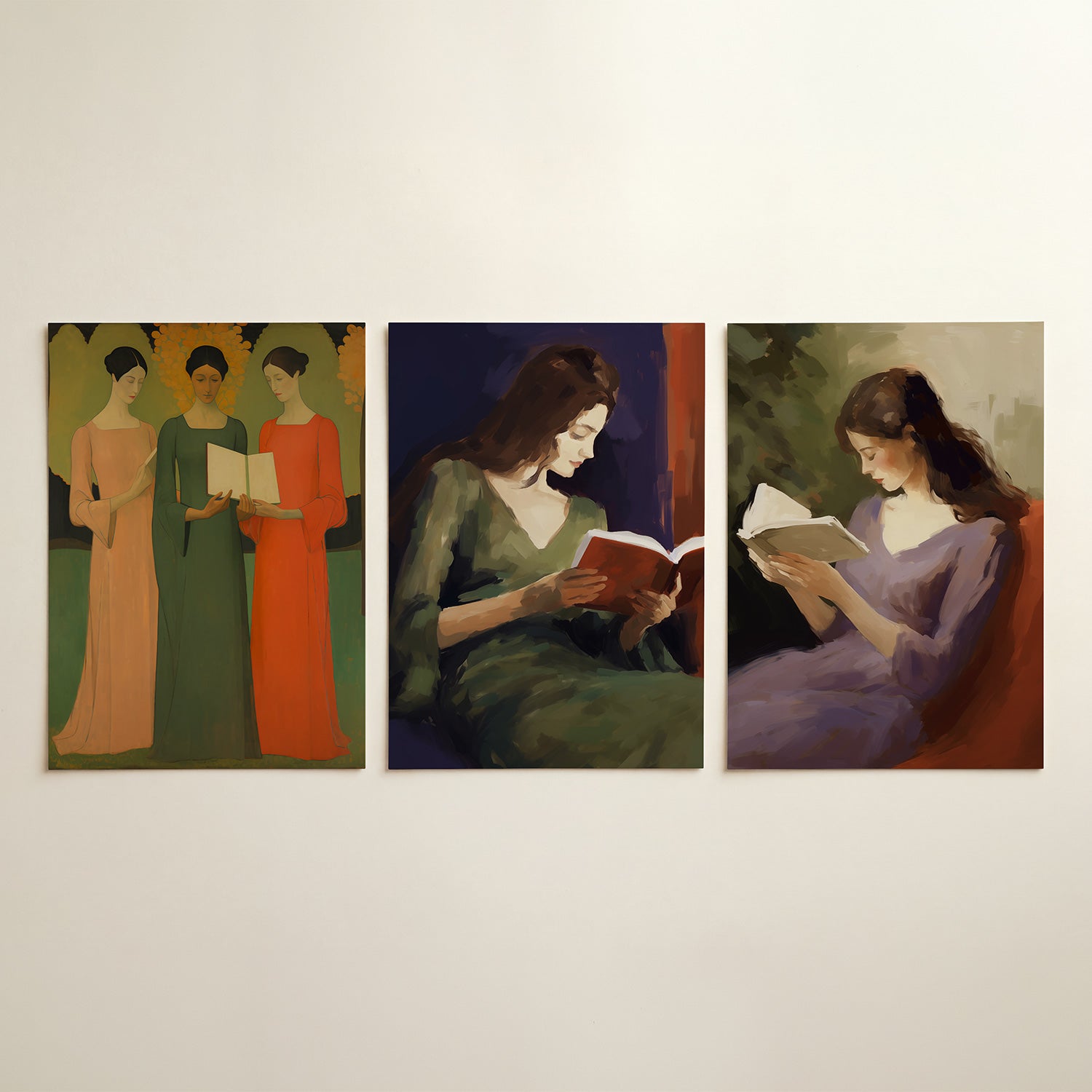 Vorm en kleurharmonie Posterset