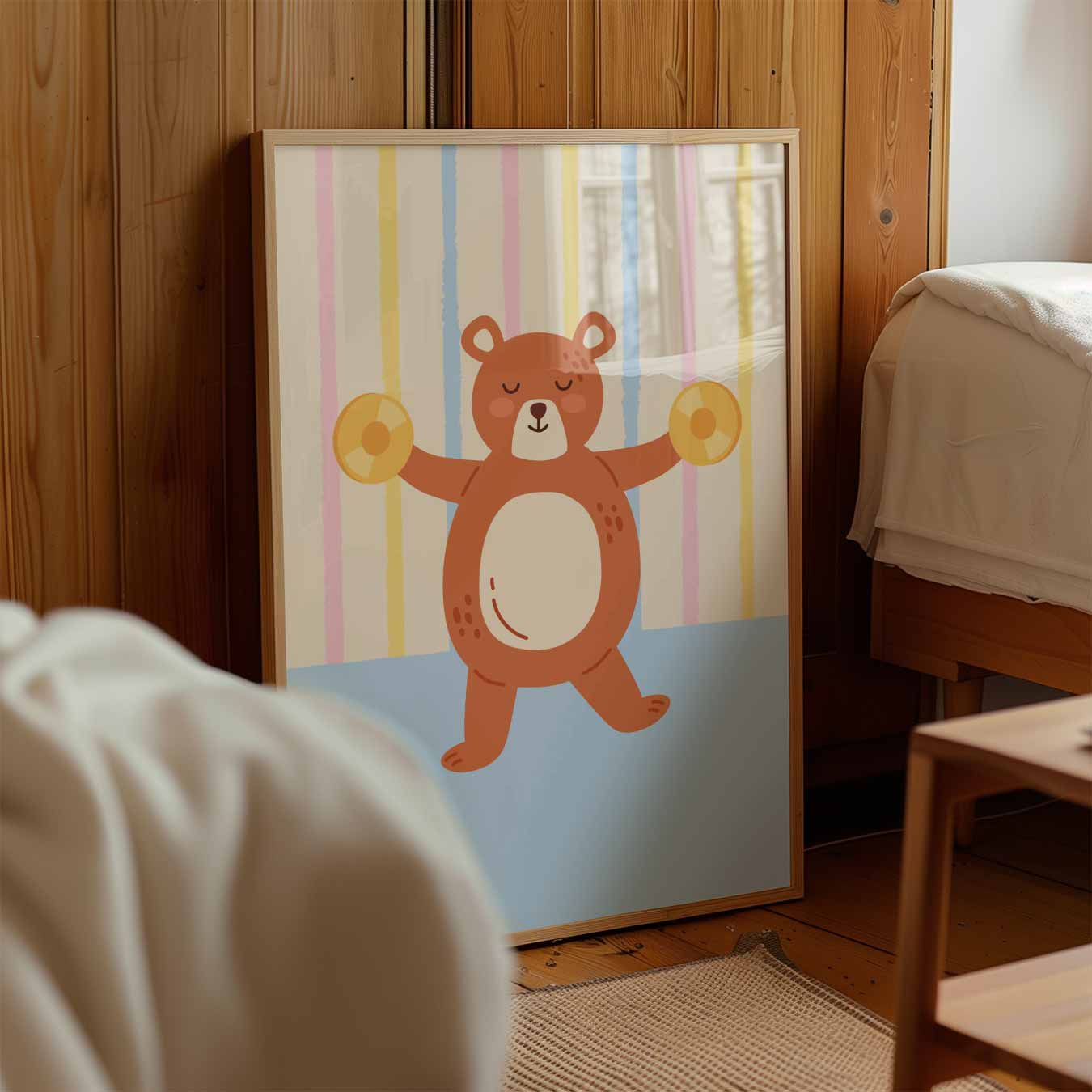 Schattige Berenmuurposter