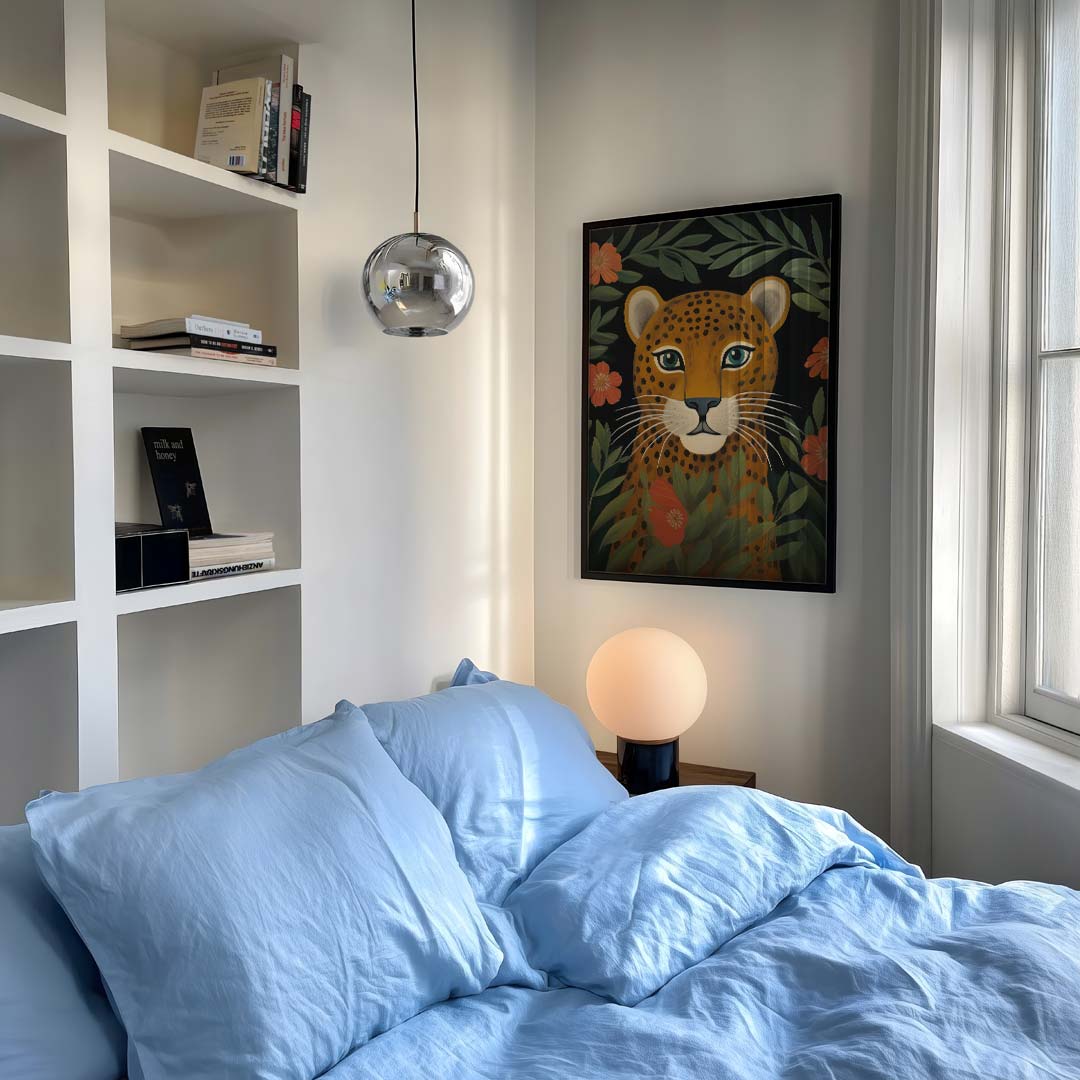 Jungle Chic Luipaard Poster-WallArtistic