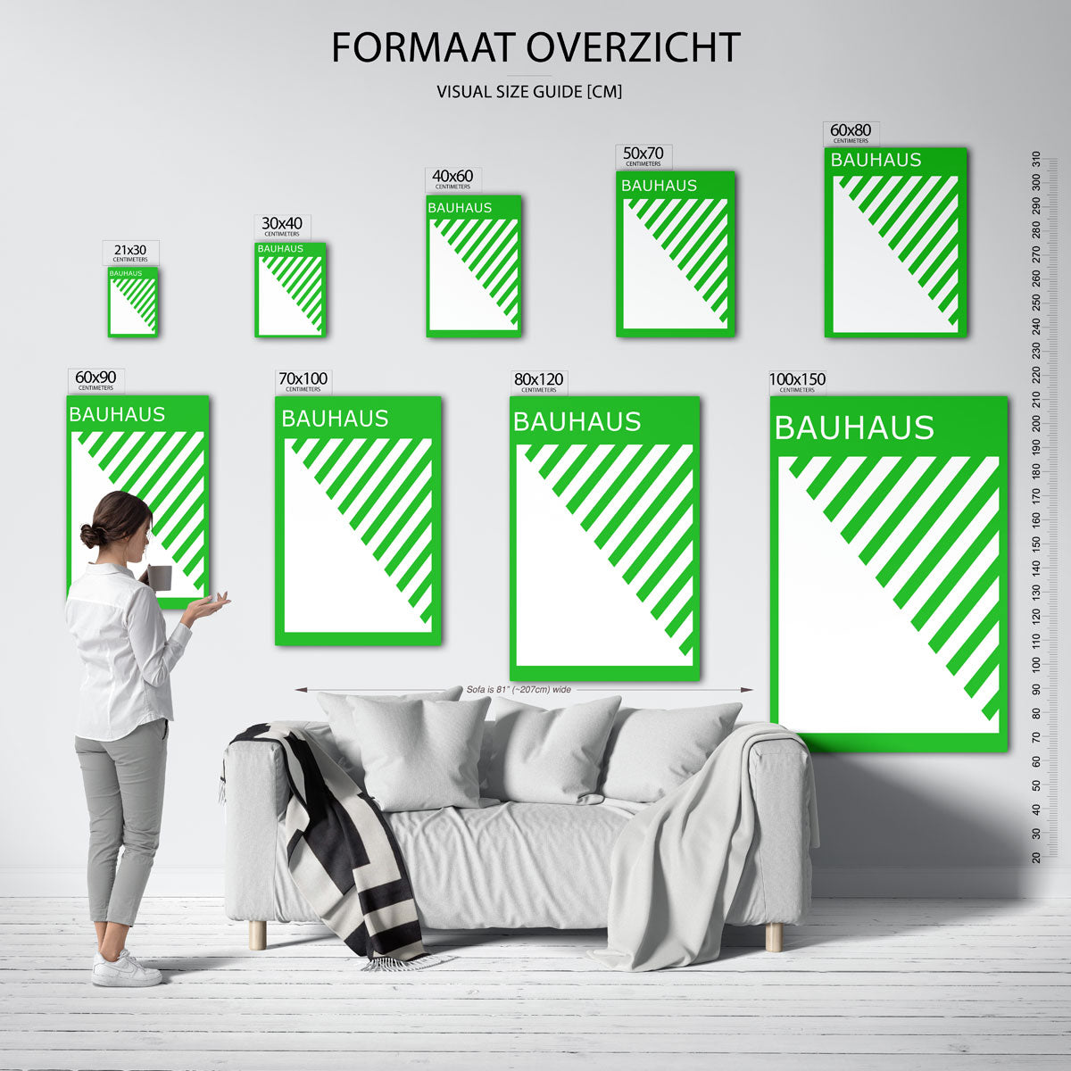 Diagonal ritme Poster