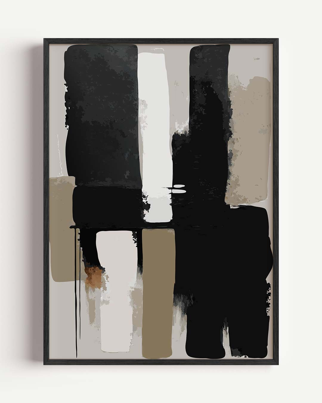 Moderne Abstracte Expressie Poster
