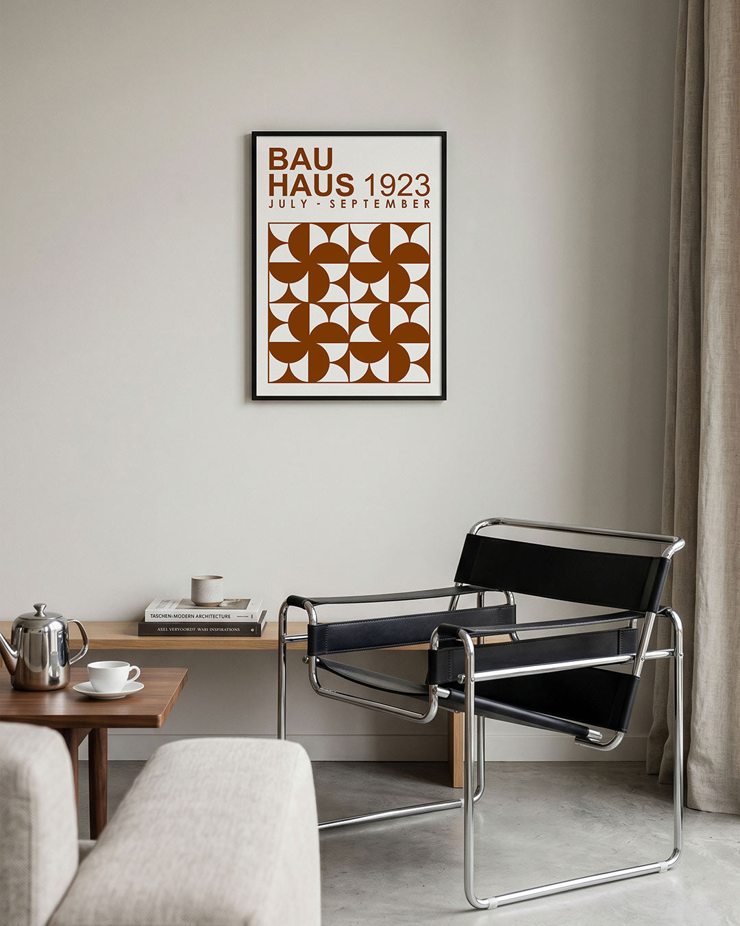 Vormritme en kleur Poster