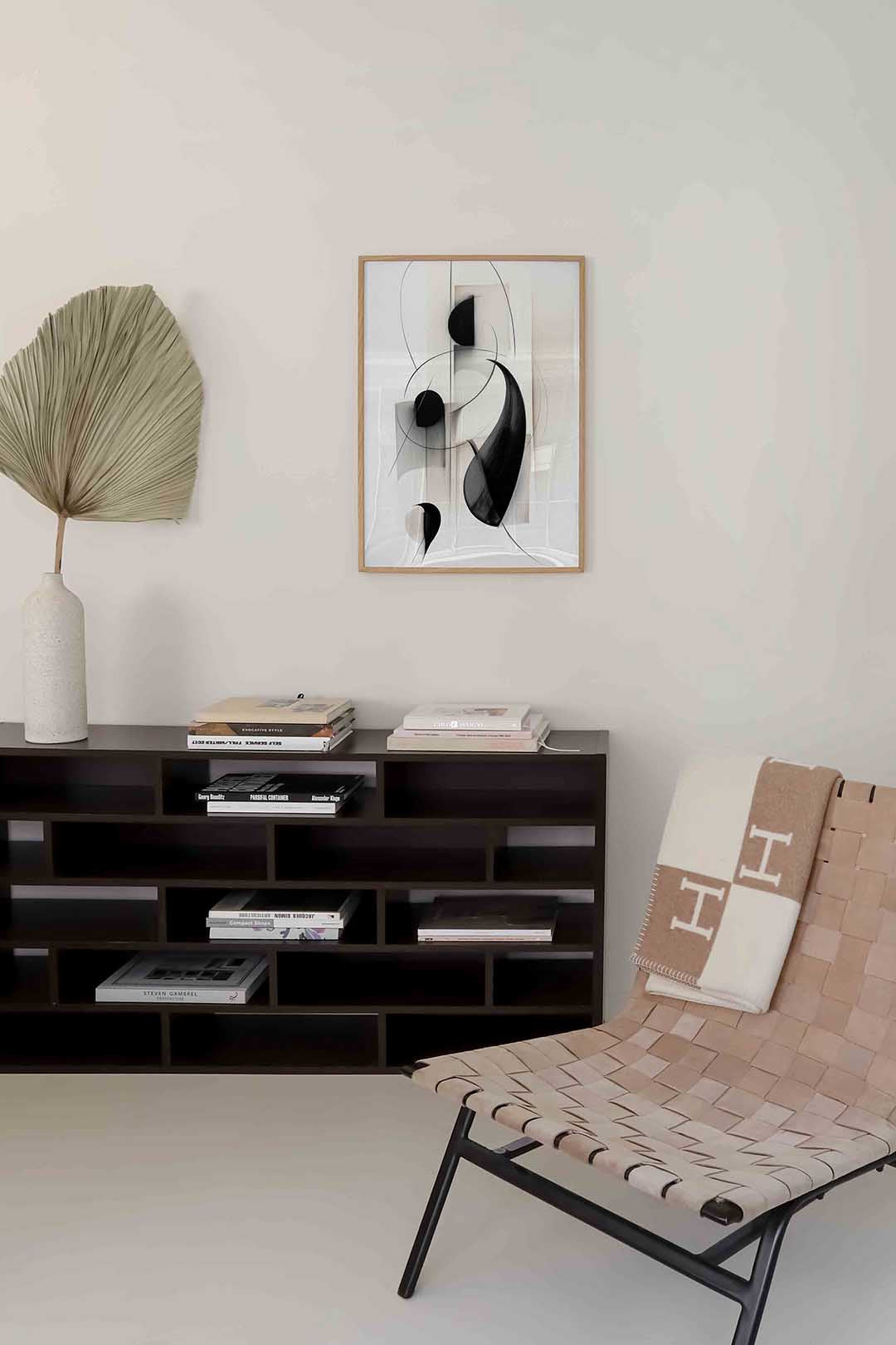 Abstracte vormen Poster