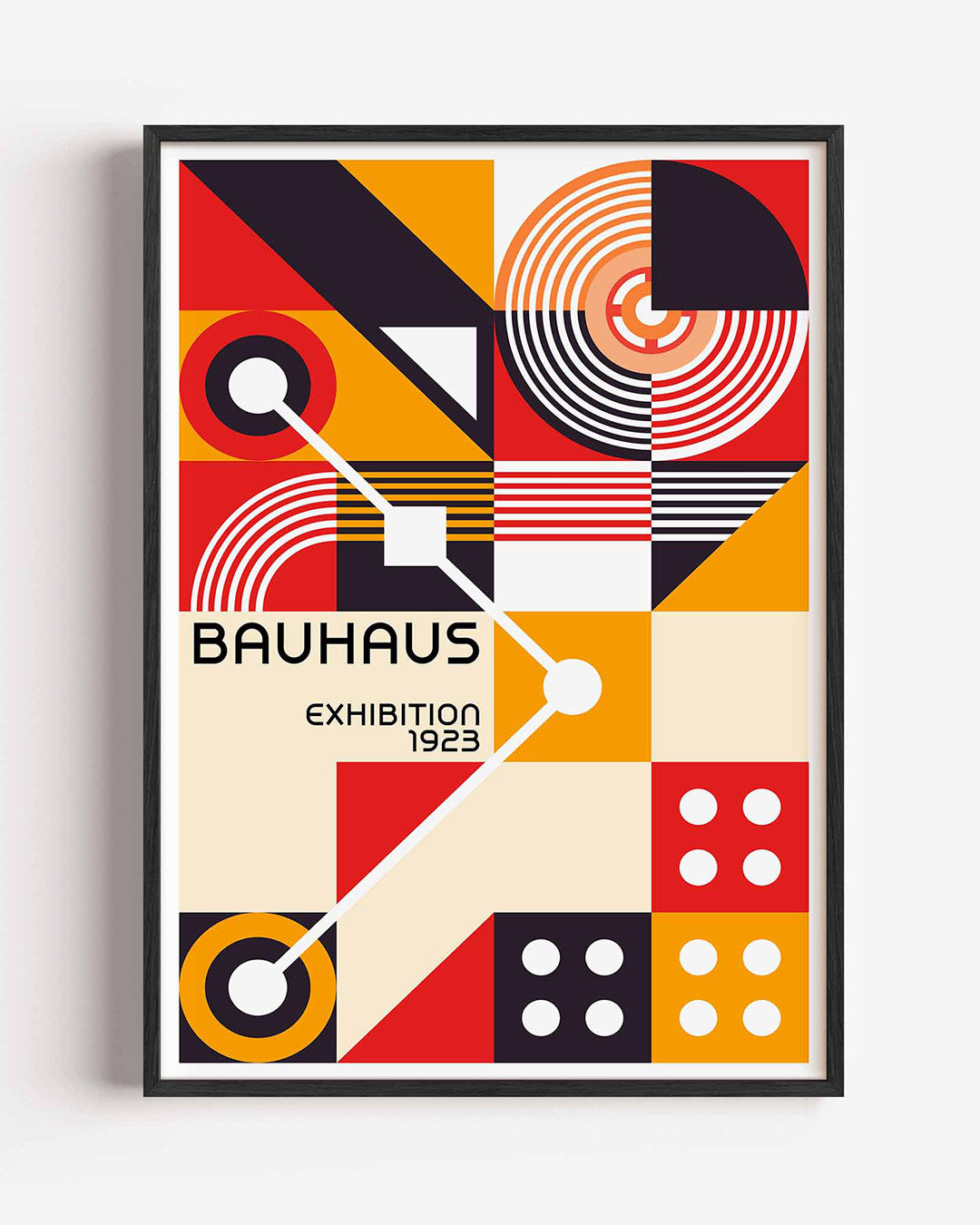 Vormen en vlakkenspel Poster