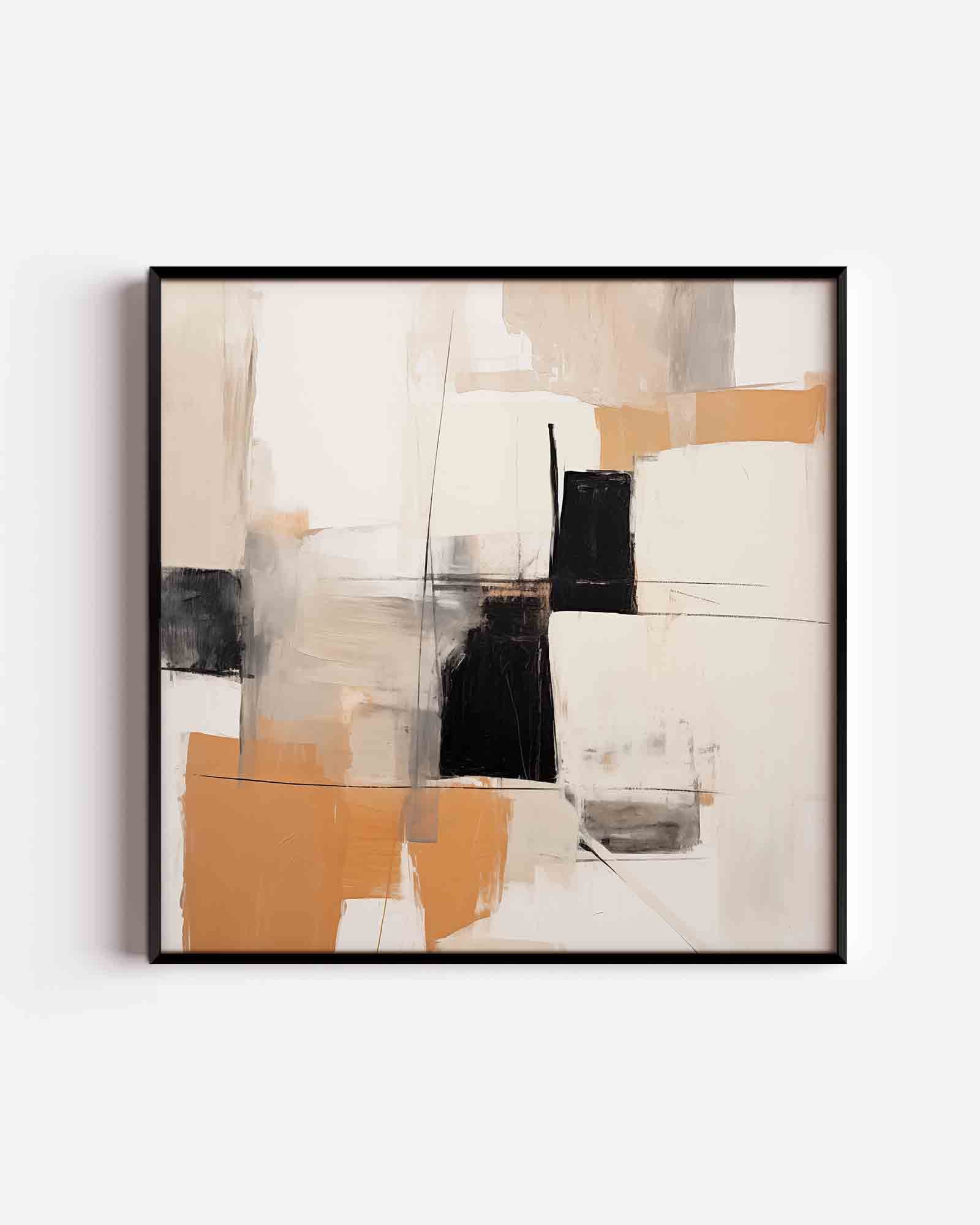 Abstracte vormen Poster