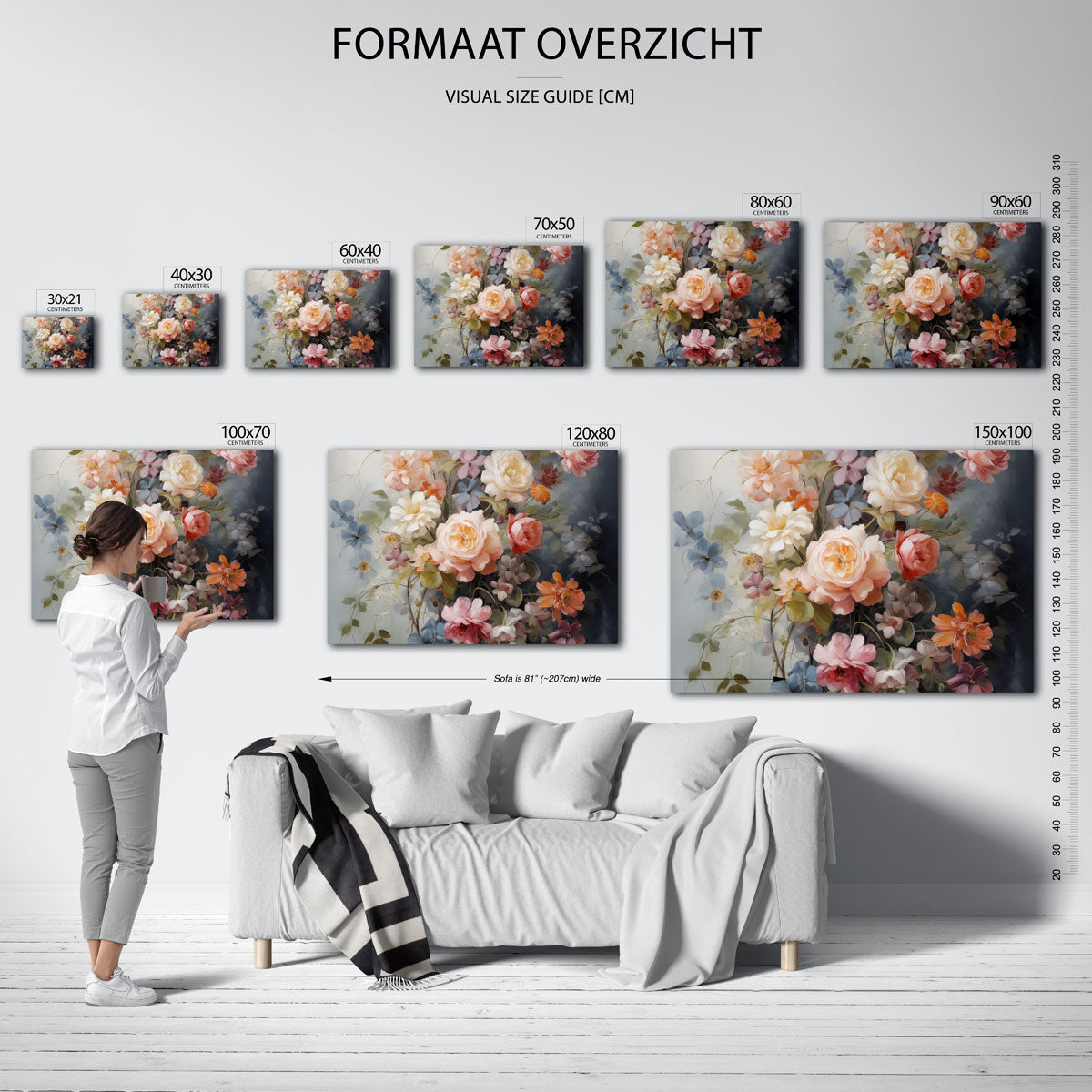 Bloemenpracht Poster