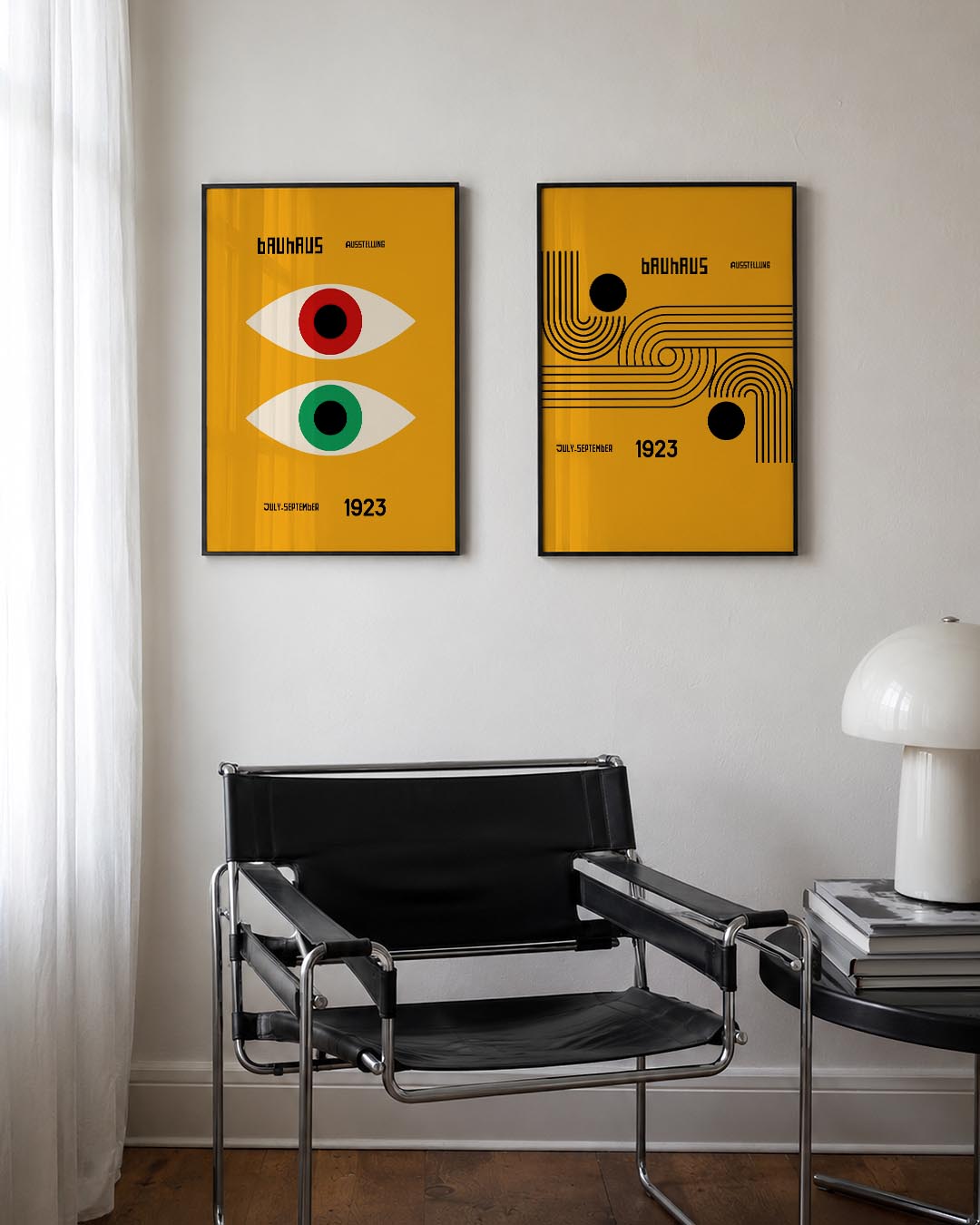 Oogvormen en kleur Posterset