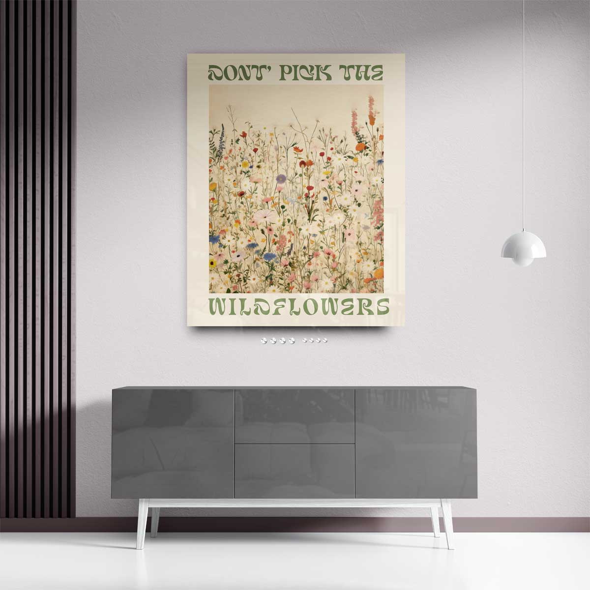 Wilde Bloemen Velden Kunstprint Kunstwerk-canvas-dibond-plexiglas-wanddecoratie-WallArtistic