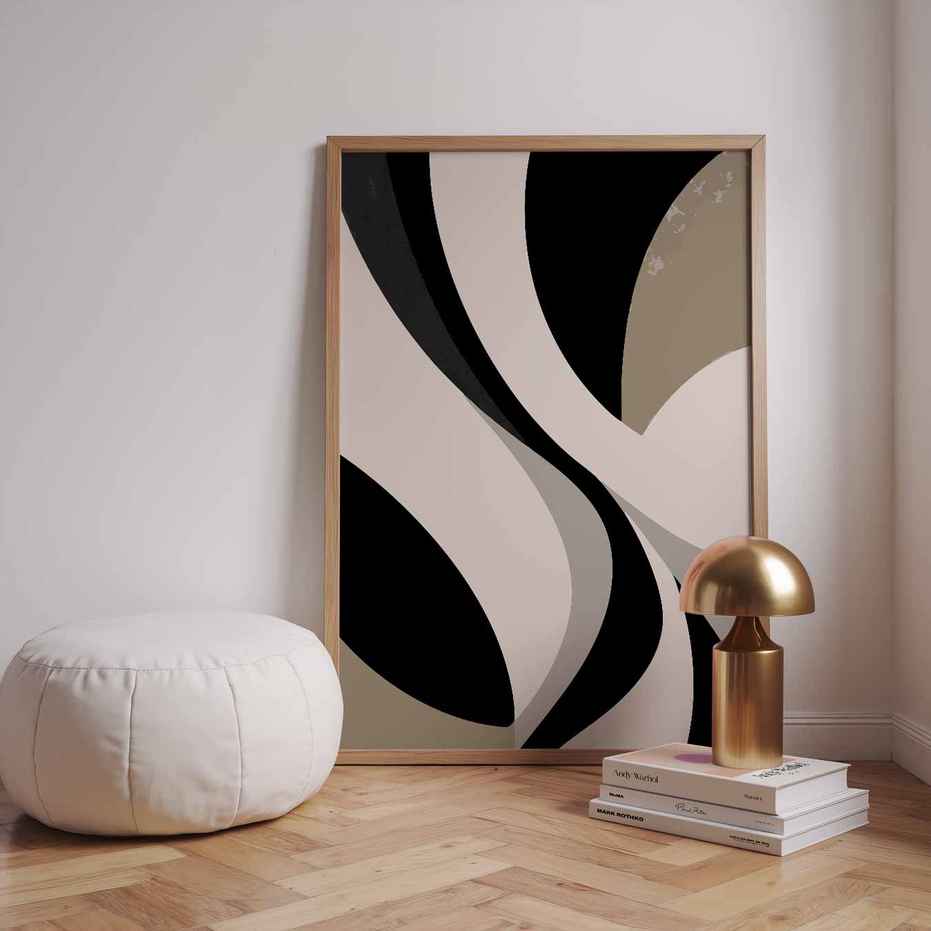 Moderne Abstracte Vormen Poster