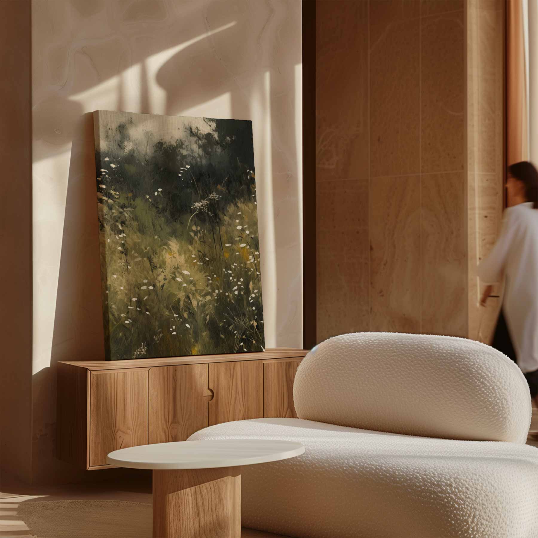 Betoverend Bloemenveld Kunstwerk-canvas-dibond-plexiglas-wanddecoratie-WallArtistic