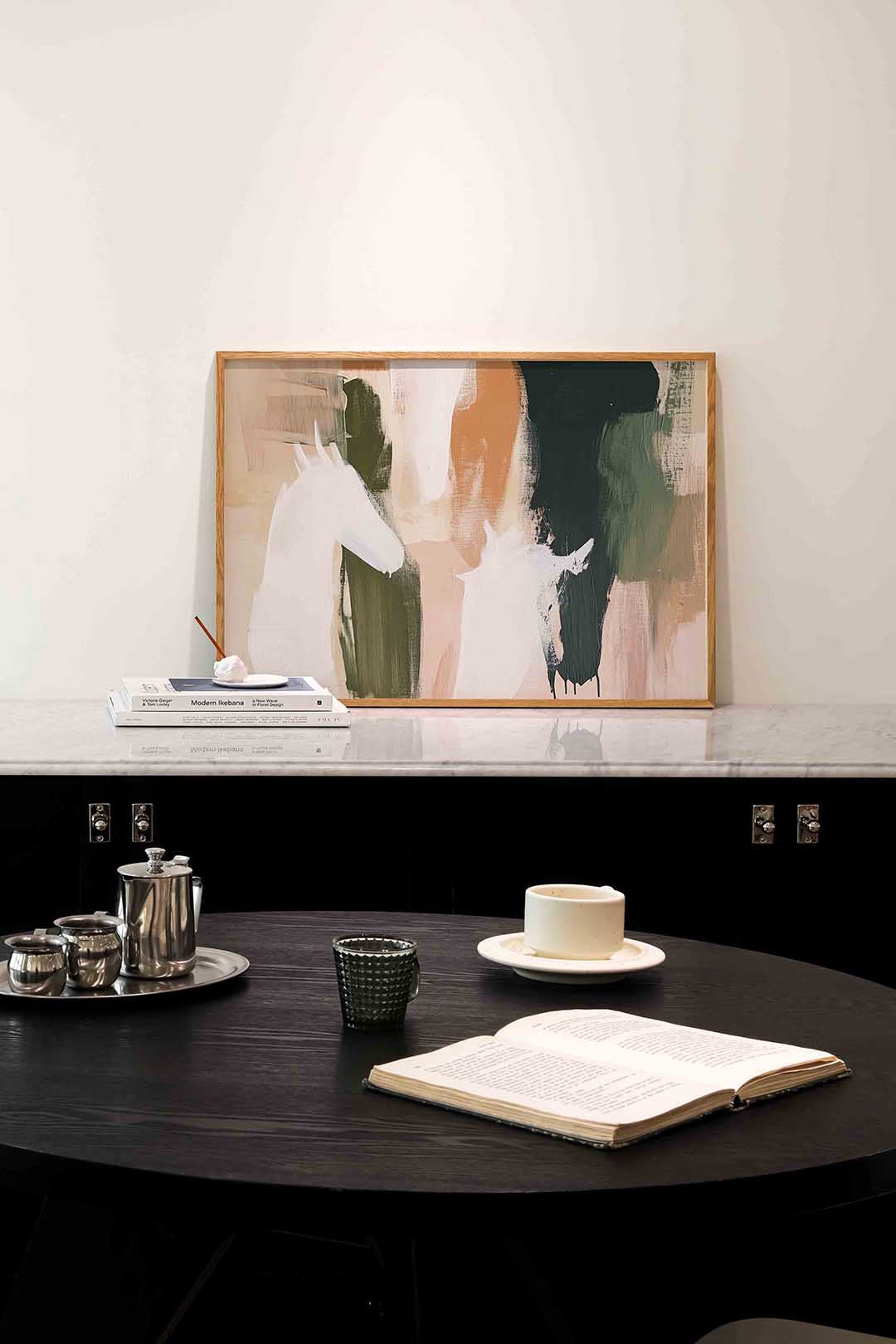 Abstracte vormen Poster