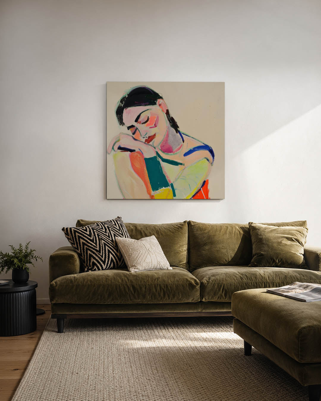 Kleurencompositie Kunstwerk