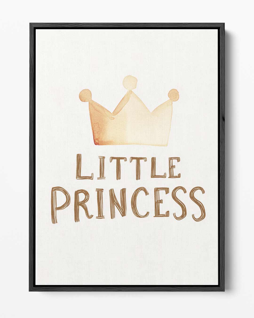 Kleine Prinses Kroning Kunstwerk-canvas-dibond-plexiglas-wanddecoratie-WallArtistic