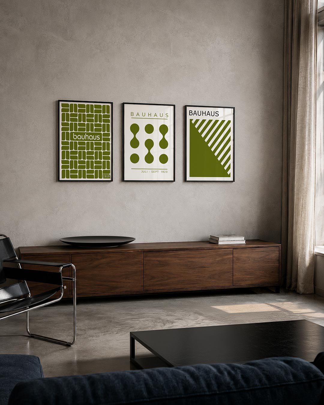 Vormritme en kleur Posterset