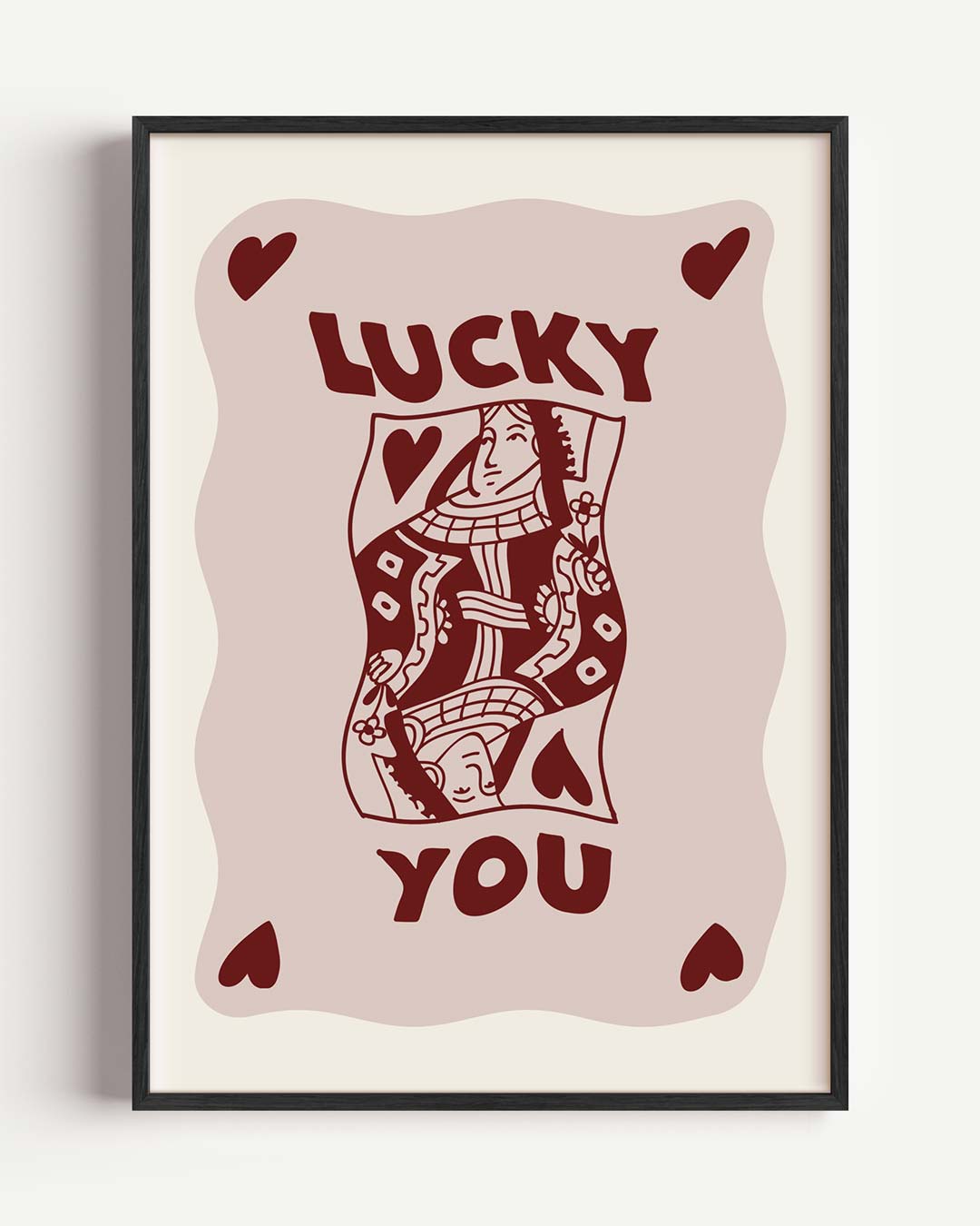 Lucky You Pokerkaart Poster