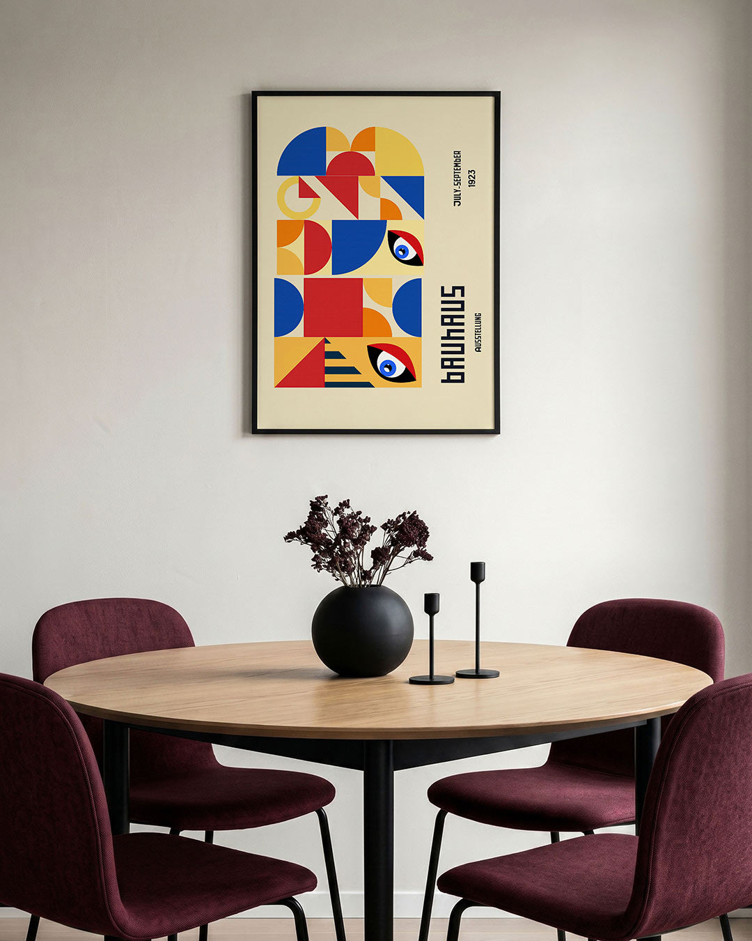 Vormen en kleurvlakken Poster