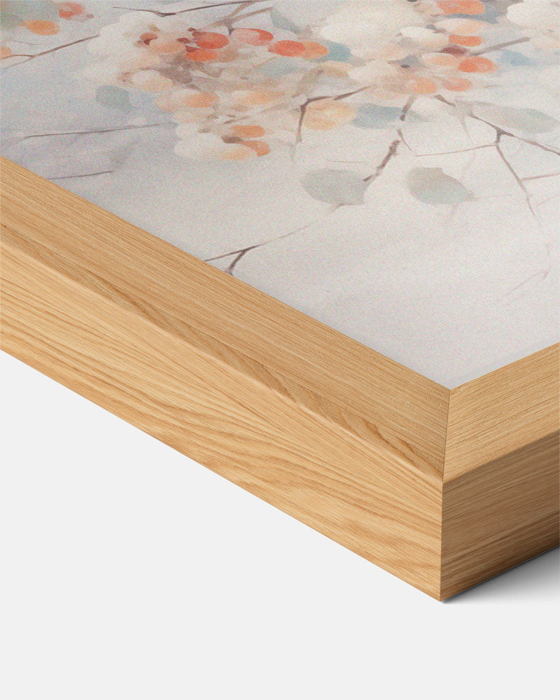 Winterse Natuurschoonheid Poster-WallArtistic