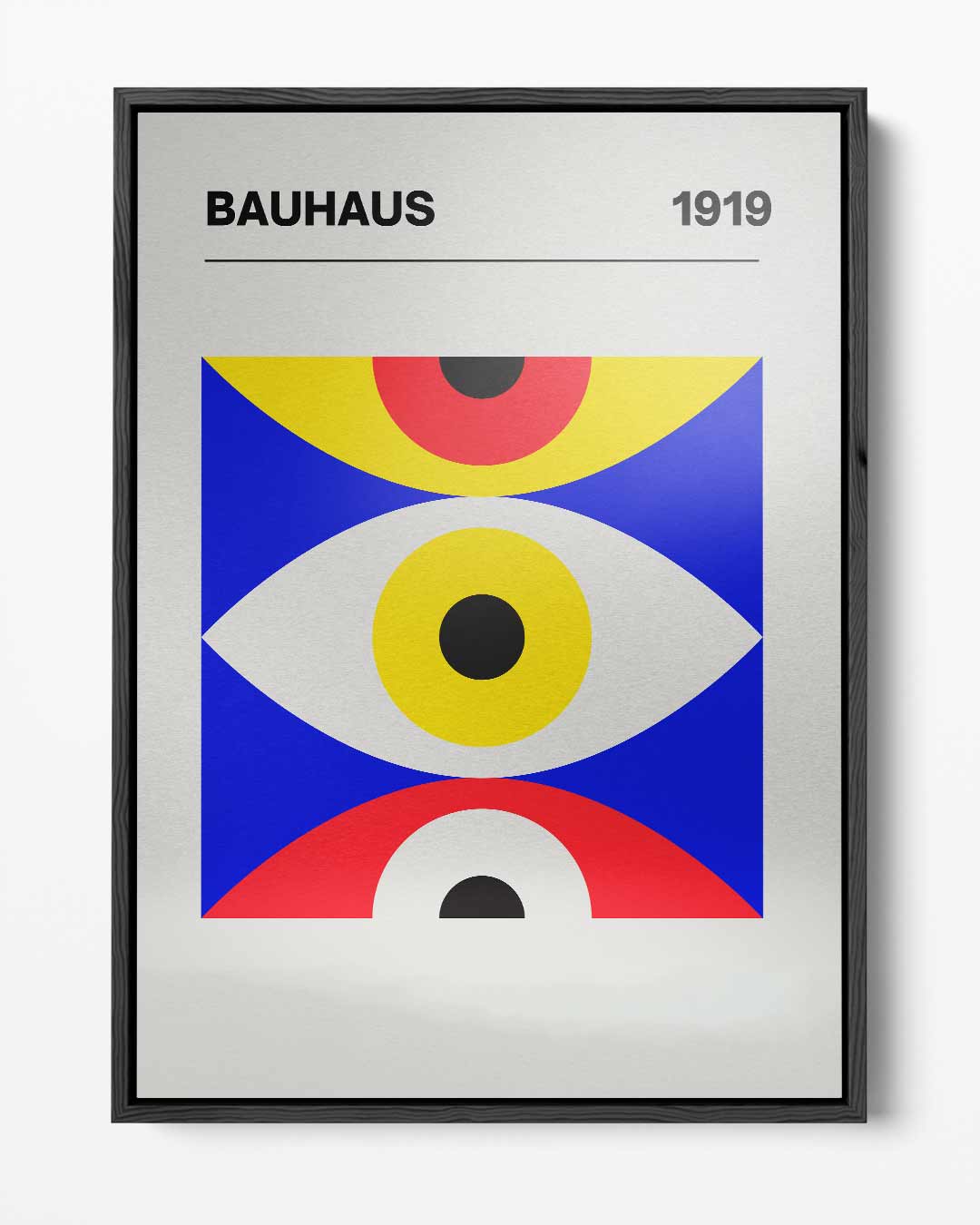 Bauhaus Geometrische Stijl Poster Kunstwerk-canvas-dibond-plexiglas-wanddecoratie-WallArtistic