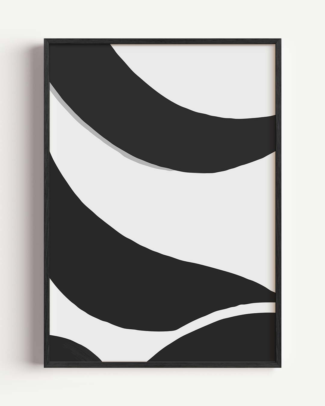 Moderne Abstracte Golfposter
