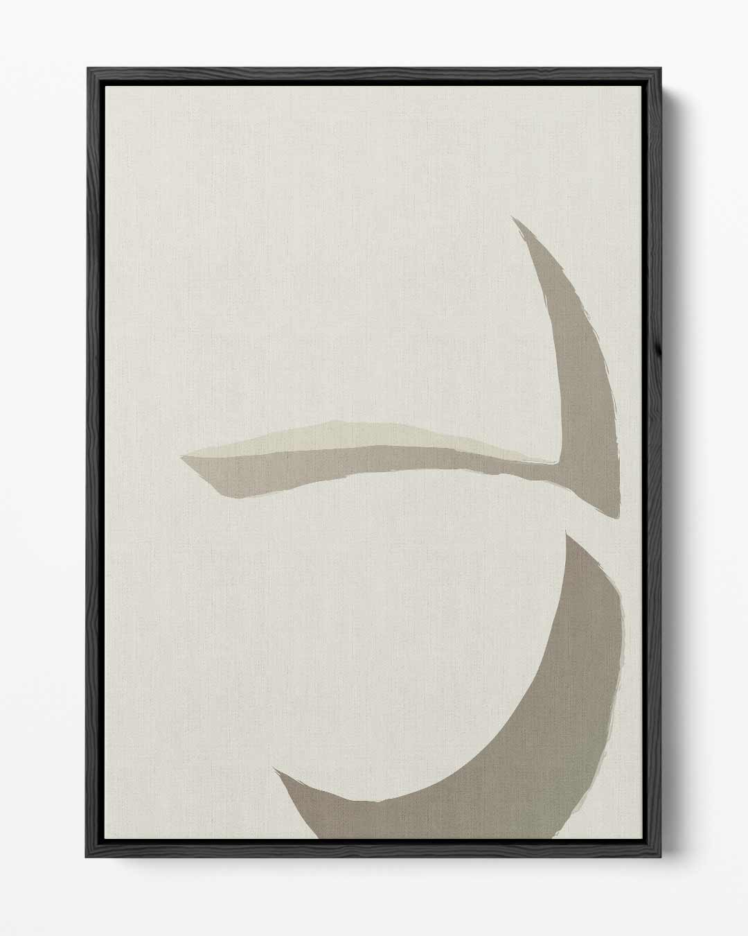 Subtiele Abstractie Kunstwerk-canvas-dibond-plexiglas-wanddecoratie-WallArtistic