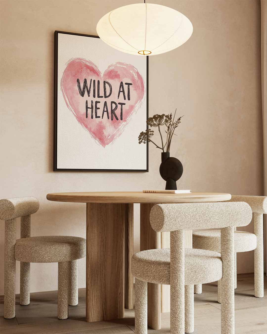 Wild at Heart Poster Kunstwerk-canvas-dibond-plexiglas-wanddecoratie-WallArtistic