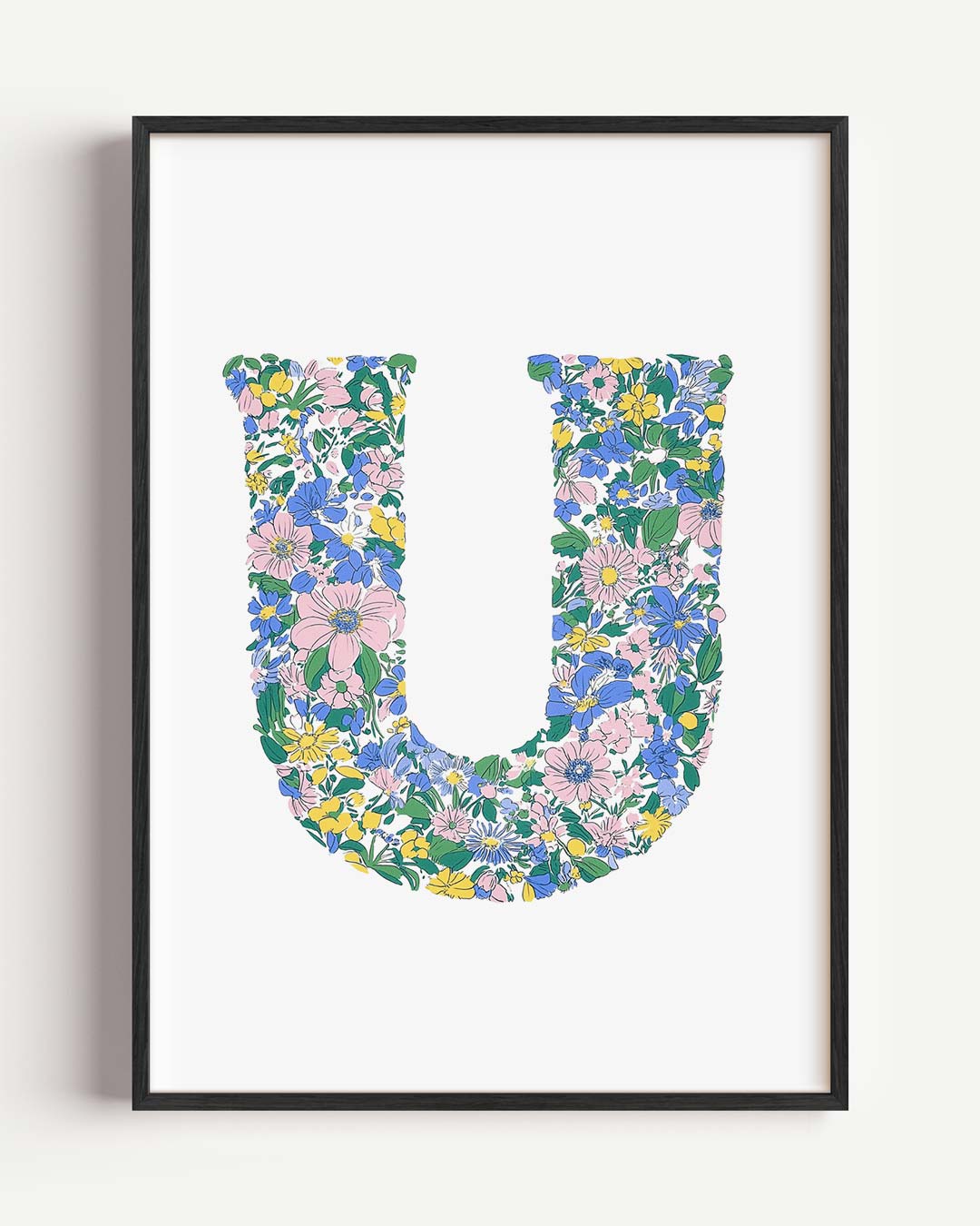 Bloemrijke U-Pracht Poster