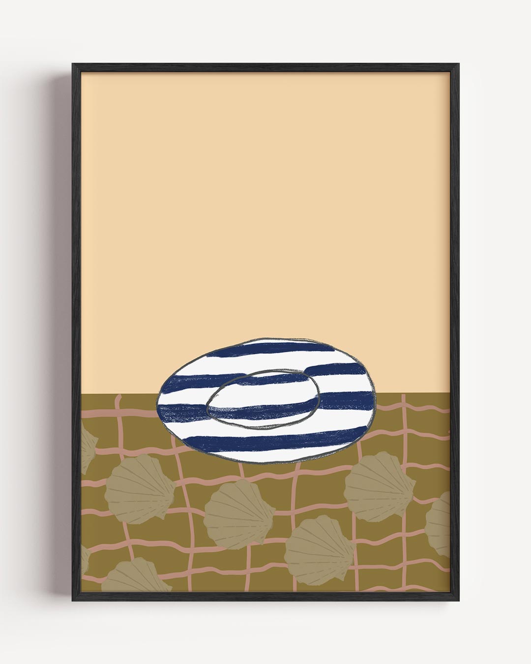 Stranddagen Poster-WallArtistic