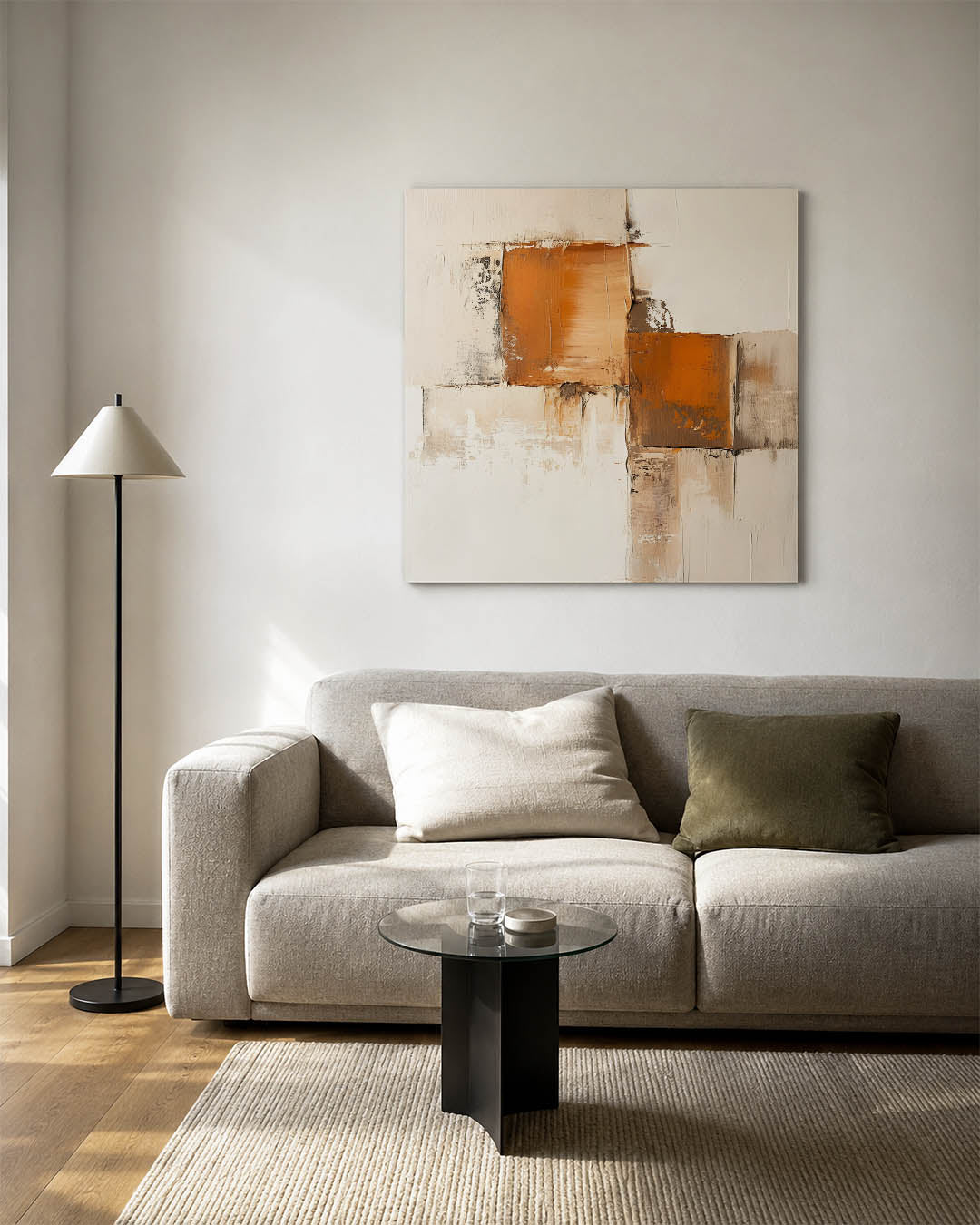 Geometrische vormen Kunstwerk