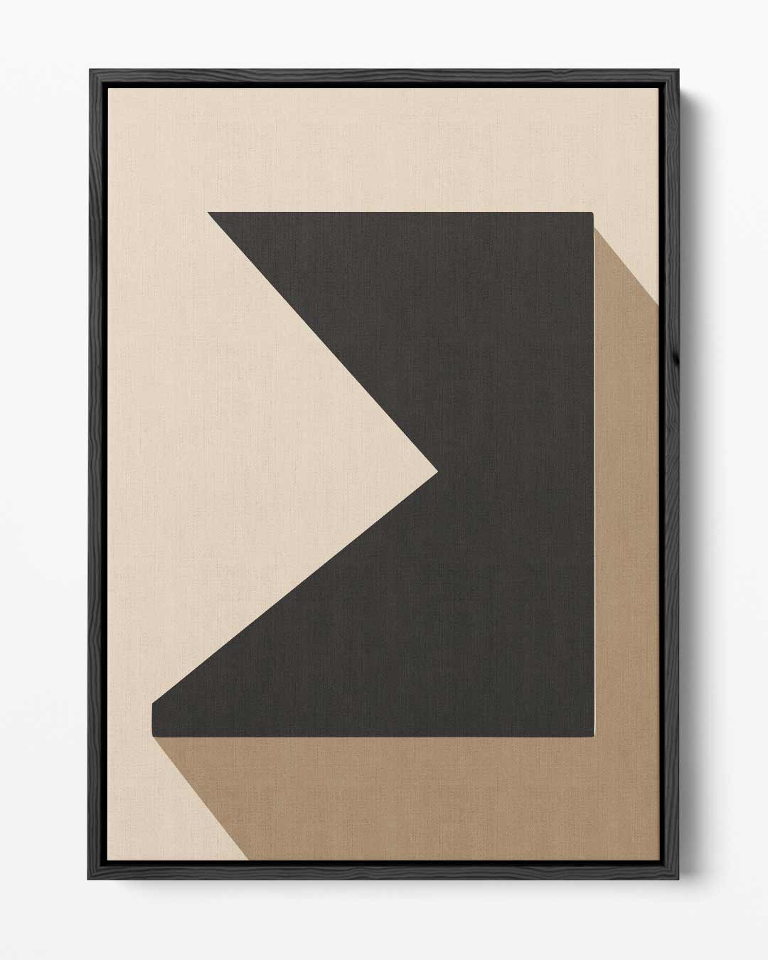 Geometrische Schaduw Kunstwerk-canvas-dibond-plexiglas-wanddecoratie-WallArtistic